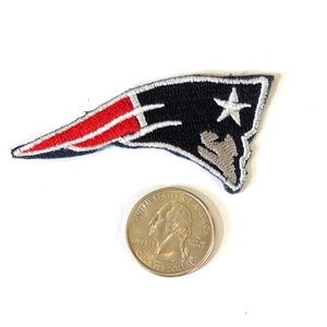 New England Patriots patch iron on NFL team DIY